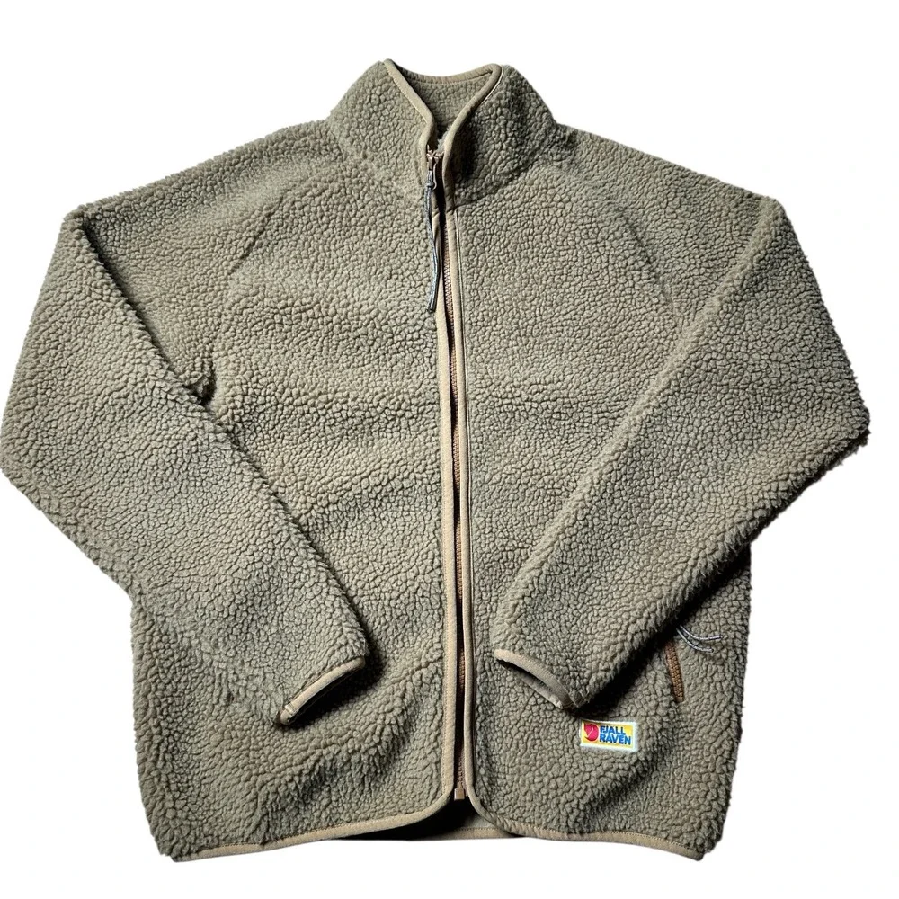 Fjallraven Vardag Pile Fleece Full Zip‎ Jacket Women's Size XS